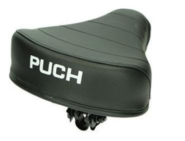 Sattel flache Version mit "PUCH"-Schriftzug